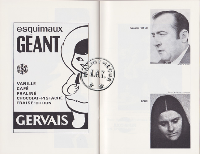 Les programmes de TThéatre de l\