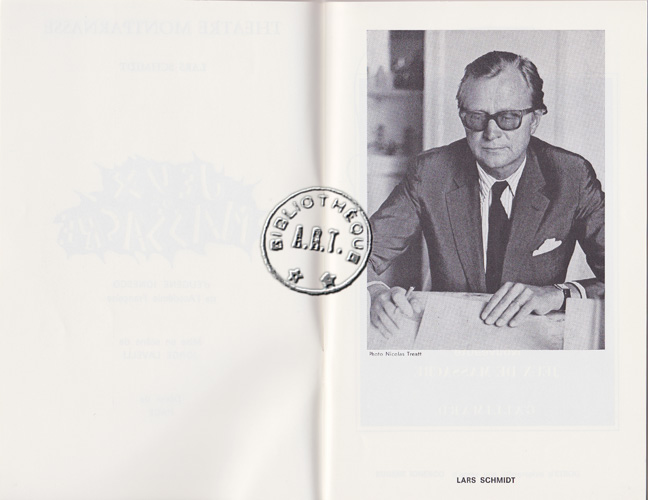 Les programmes de Théatre de l\