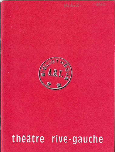 Les programmes de Théatre de l\