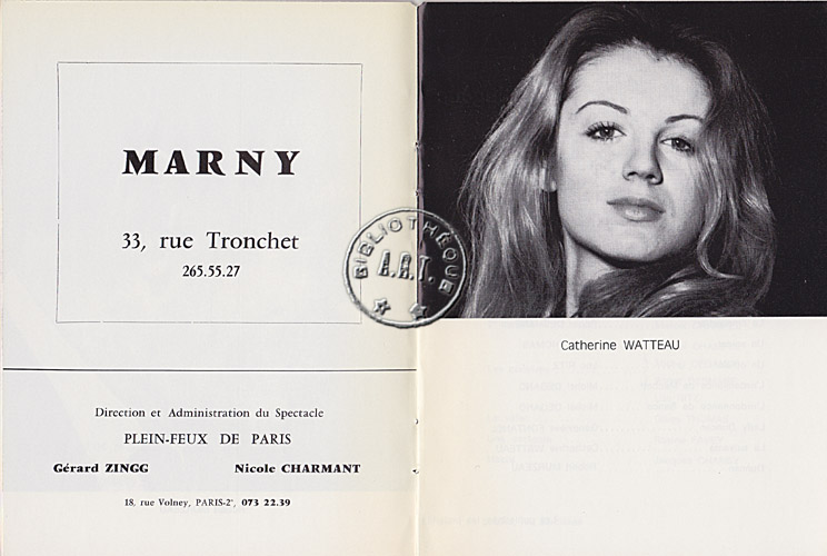 Les programmes de Théatre de l\