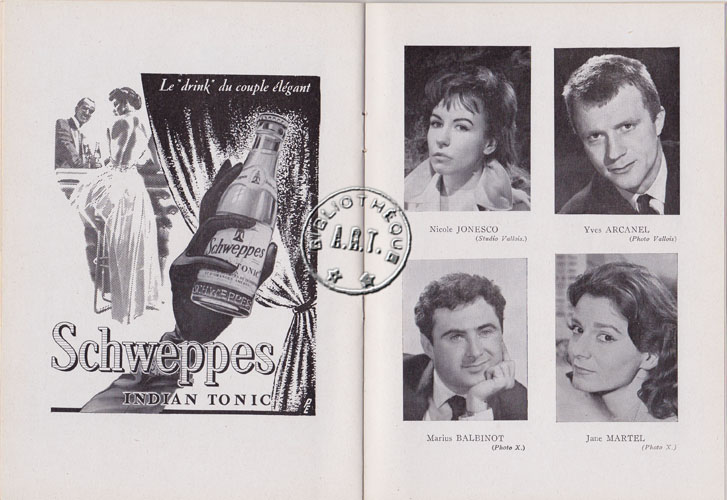 Les programmes de Théatre de l\