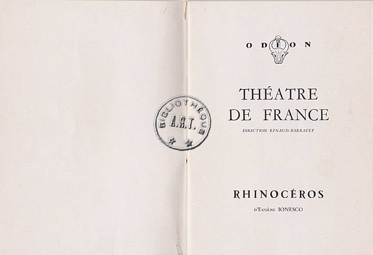 Les programmes de Théatre de l\
