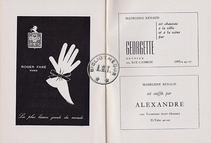 Les programmes de Théatre de l\