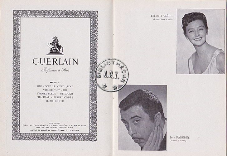 Les programmes de Théatre de l\