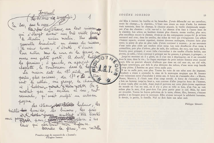 Les programmes de Théatre de l\