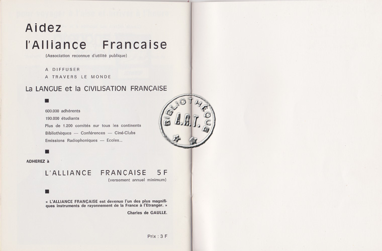 Les programmes de Théatre de l\
