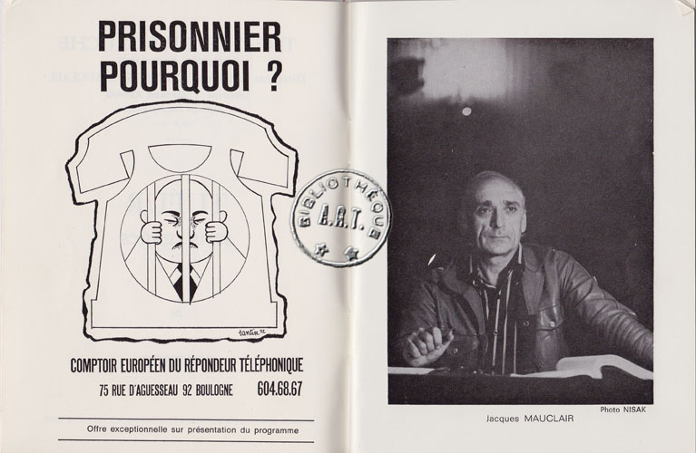 Les programmes de Théatre de l\