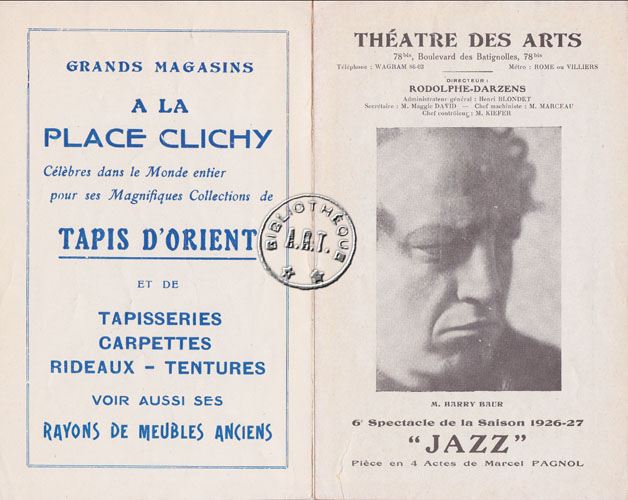 Les programmes de Théatre de l\