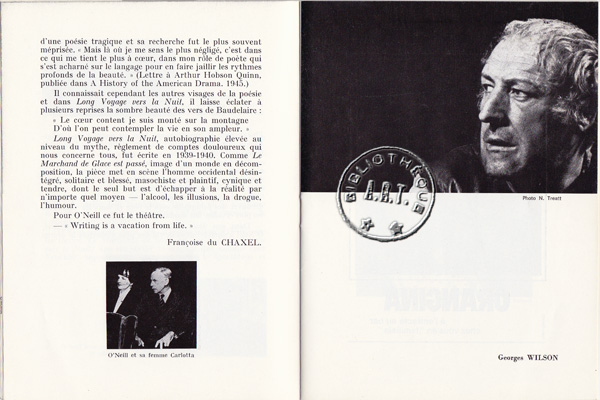 Les programmes de Théatre de l\