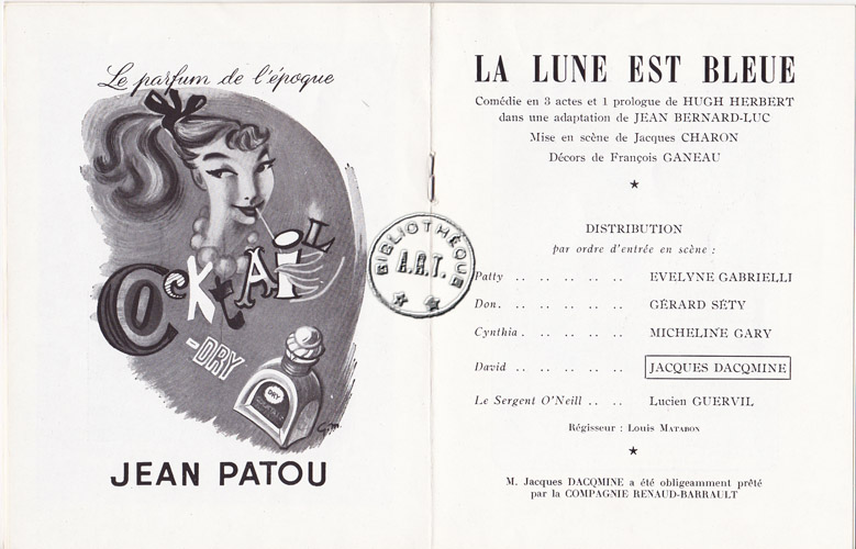 Les programmes de Théatre de l\