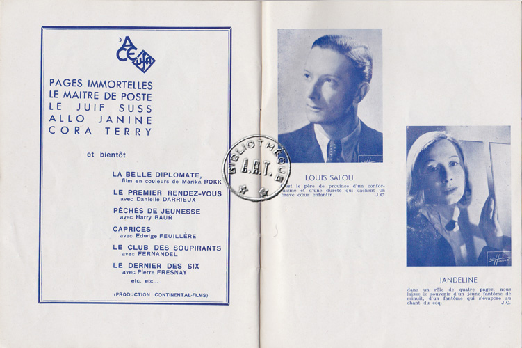 Les programmes de Théatre de l\