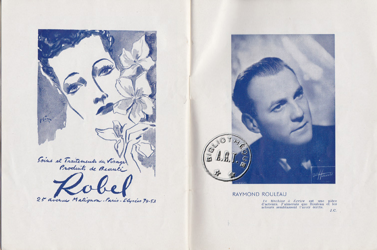 Les programmes de Théatre de l\