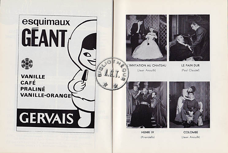 Les programmes de TThéatre de l\