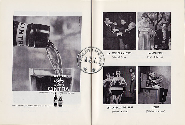 Les programmes de Théatre de l\