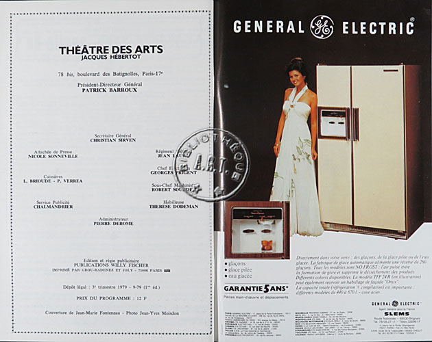 Les programmes de Théatre de l\