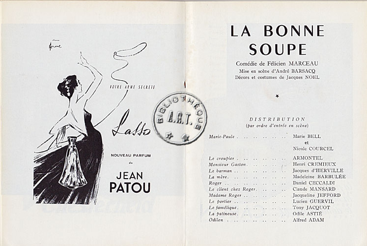 Les programmes de Théatre de l\