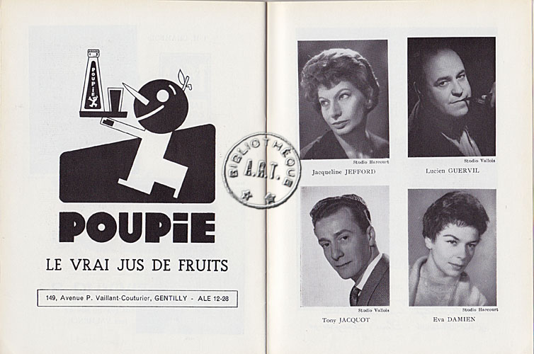 Les programmes de Théatre de l\