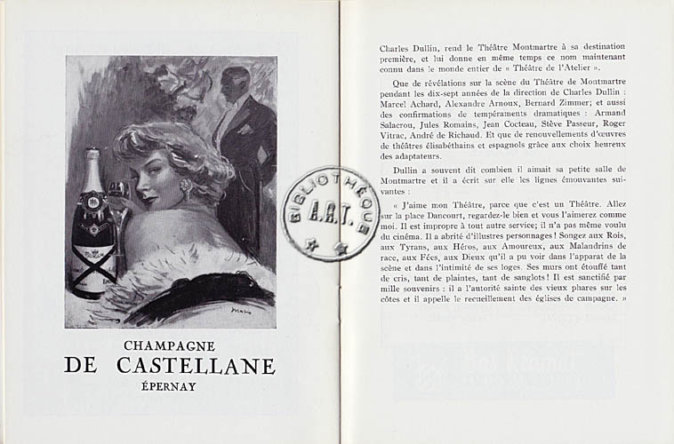 Les programmes de Théatre de l\