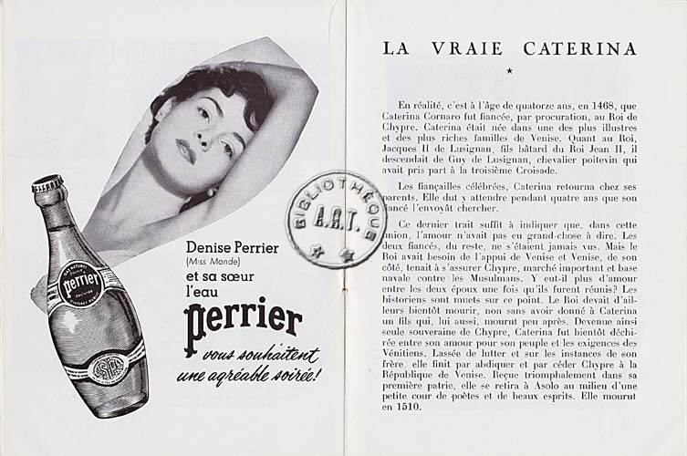 Les programmes de Théatre de l\