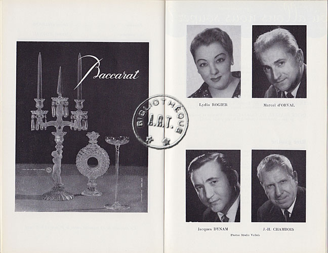 Les programmes de Théatre de l\