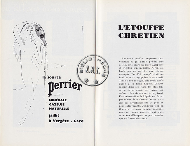 Les programmes de Théatre de l\