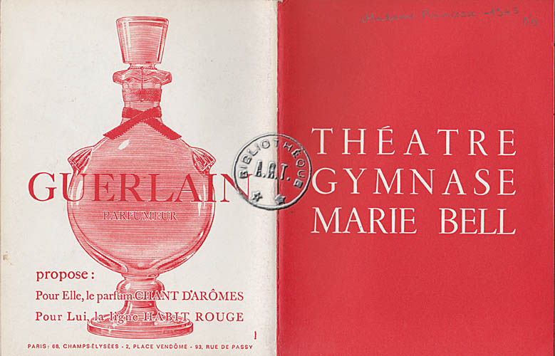 Les programmes de Théatre de l\