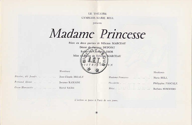 Les programmes de Théatre de l\