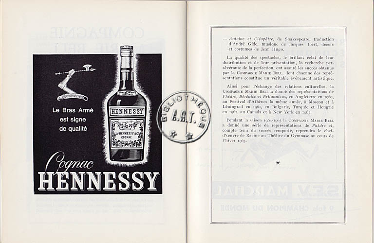 Les programmes de TThéatre de l\