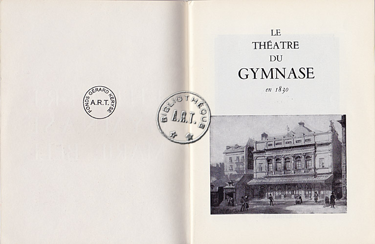 Les programmes de Théatre de l\