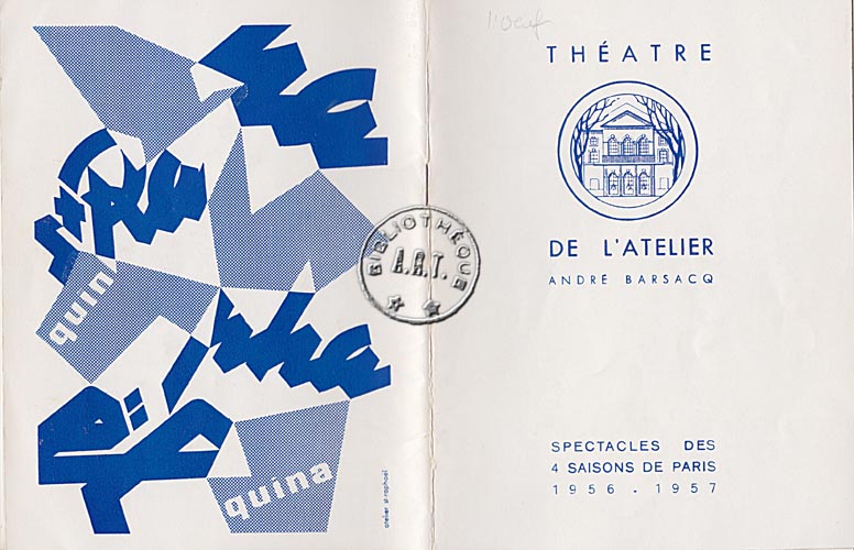 Les programmes de Théatre de l\