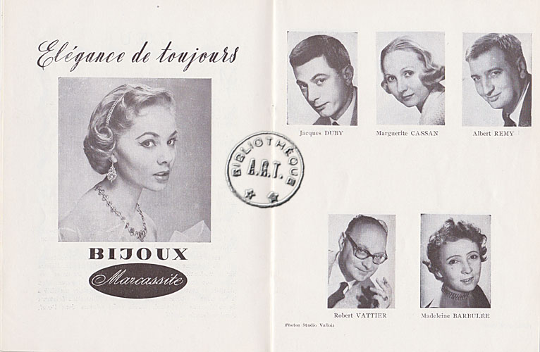 Les programmes de Théatre de l\