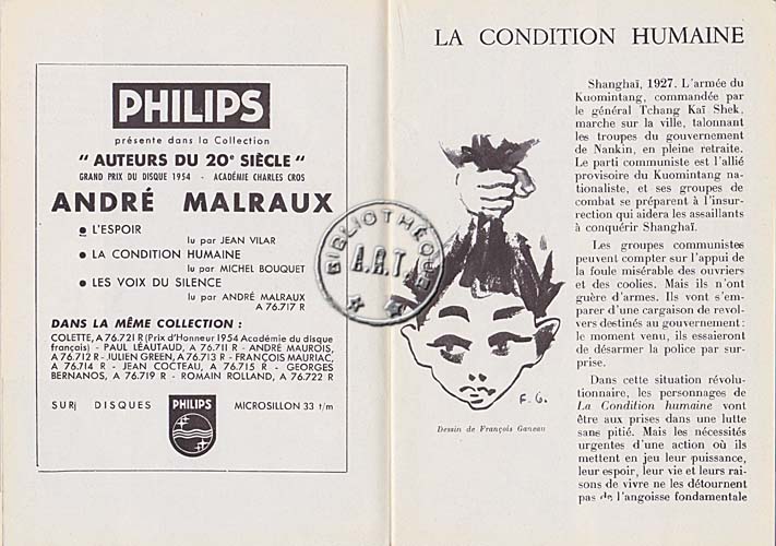Les programmes de Théatre de l\