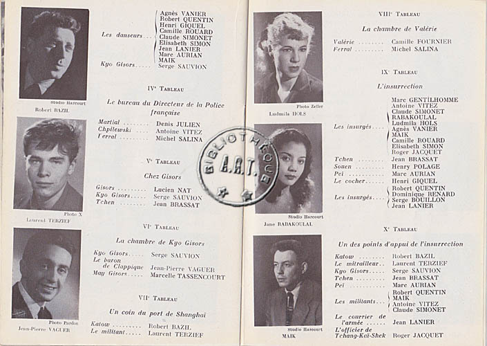 Les programmes de Théatre de l\