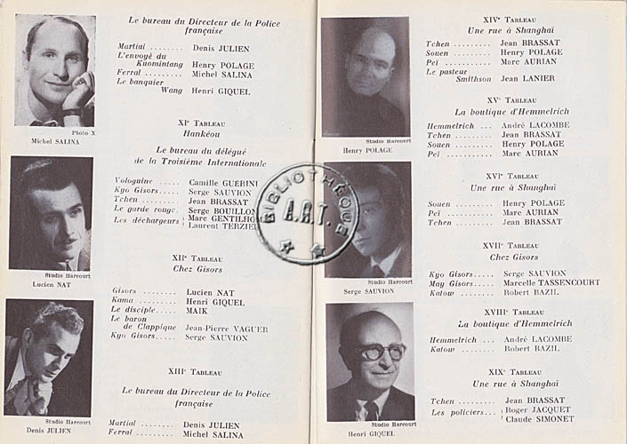 Les programmes de Théatre de l\
