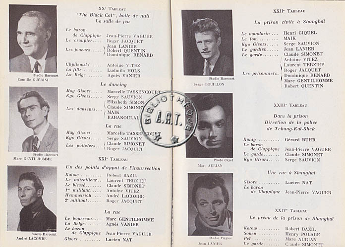 Les programmes de Théatre de l\