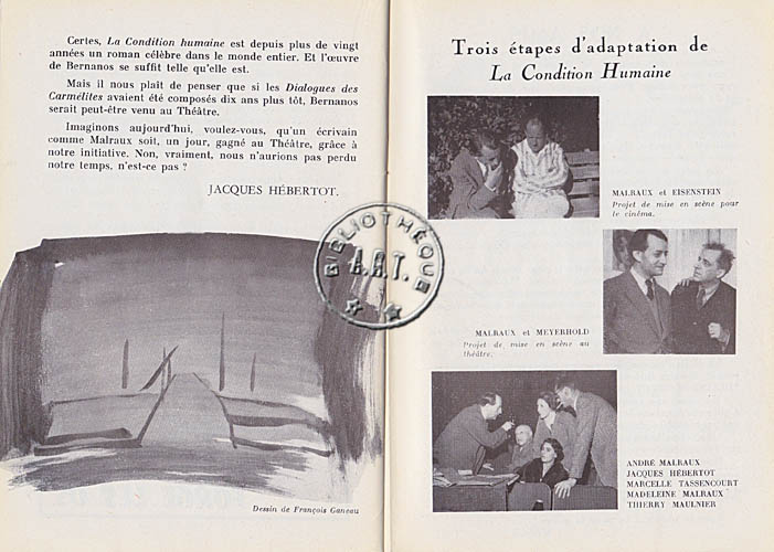 Les programmes de Théatre de l\