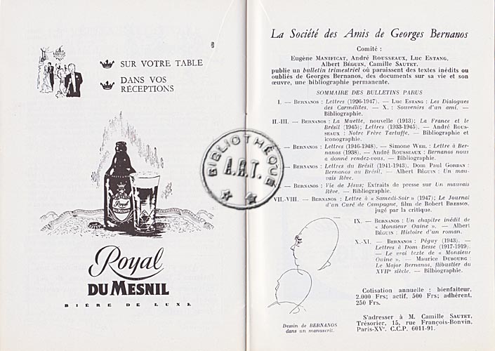 Les programmes de Théatre de l\
