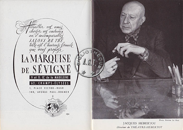 Les programmes de Théatre de l\