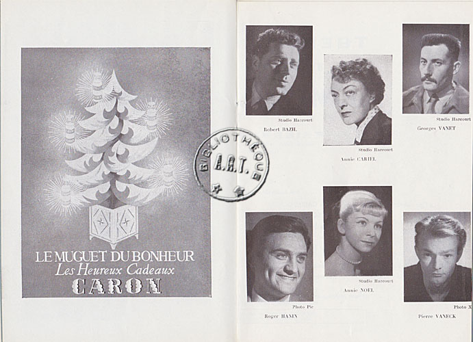 Les programmes de Théatre de l\