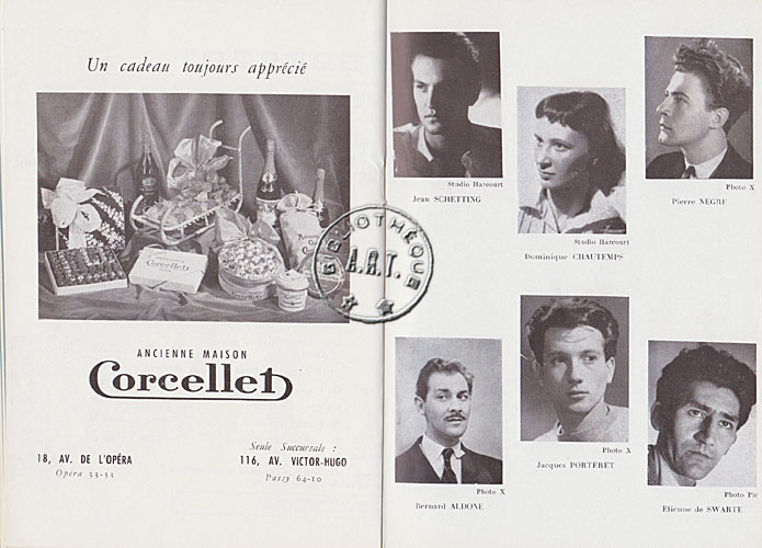 Les programmes de Théatre de l\