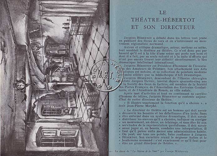 Les programmes de Théatre de l\
