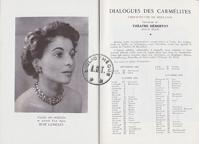 Les programmes de Théatre de l\
