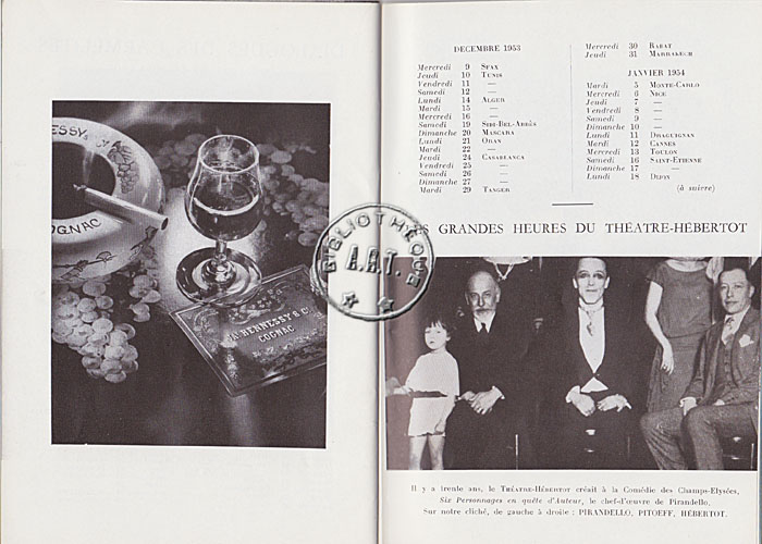 Les programmes de Théatre de l\
