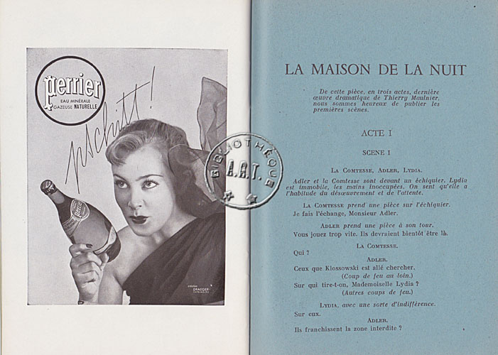 Les programmes de Théatre de l\
