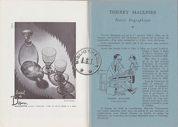 Les programmes de Théatre de l\
