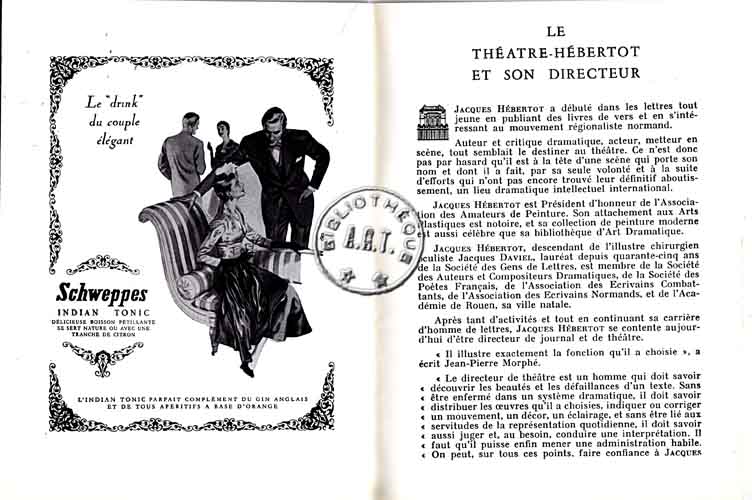 Les programmes de Théatre de l\