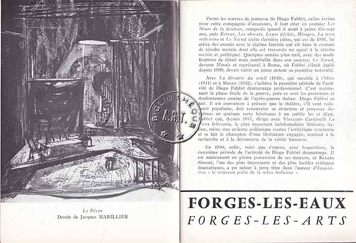Les programmes de Théatre de l\