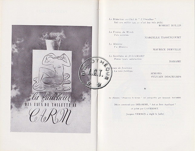 Les programmes de Théatre de l\