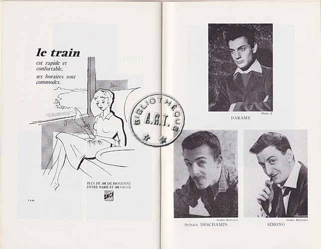 Les programmes de Théatre de l\