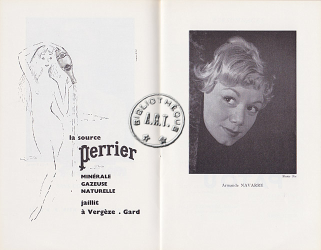 Les programmes de Théatre de l\
